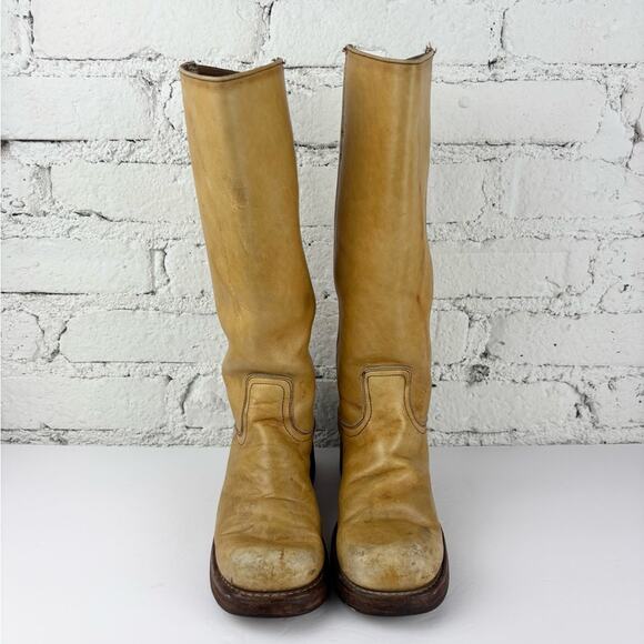 **Rare** Vintage 70’s Frye Banana Black Label Campus Boots - Picture 7 of 16